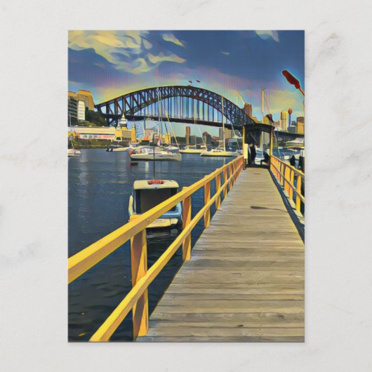 Carte Postale jetée de sydney (Devant)