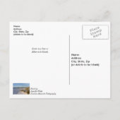 Carte postale Jetée des dunes de sable de Pensacol (Dos)