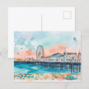 Carte Postale Jetée du palais de Brighton