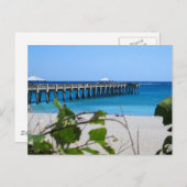 Carte Postale Jetée Juno Beach (Devant / Derrière)