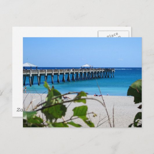 Carte Postale Jetée Juno Beach (Devant / Derrière)