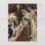 Carte Postale Jeter le bouquet (Devant)