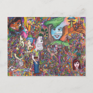 Carte Postale Jetez un coup d'oeil