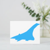 Carte Postale Jetliner passager Supersonique Concorde (Debout devant)