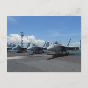 Carte Postale Jets de chasseurs F-18