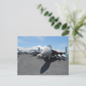 Carte Postale Jets de chasseurs F-18 (Debout devant)