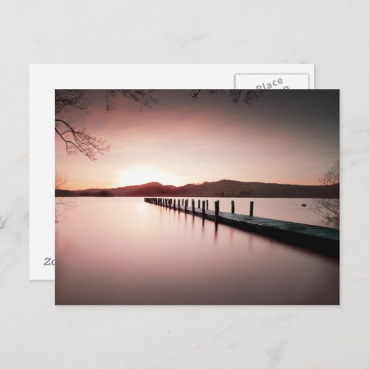 Carte Postale Jetty at Coniston Postcard (Devant / Derrière)