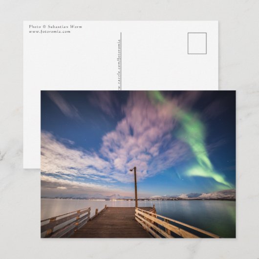 Carte Postale Jetty aurora aurora (Devant / Derrière)