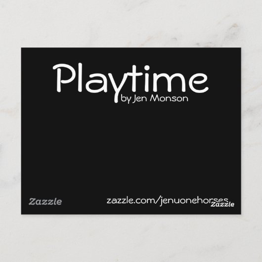 Carte Postale Jeu 1 (Dos)