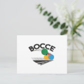 Carte Postale Jeu Bocce Balls (Debout devant)