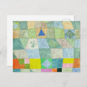 Carte Postale Jeu convivial de Paul Klee (Devant / Derrière)