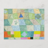 Carte Postale Jeu convivial de Paul Klee (Devant)
