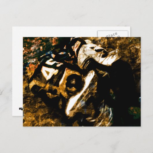 Carte Postale jeu de balle (Devant / Derrière)