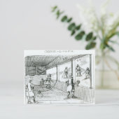 Carte Postale Jeu de balle (Debout devant)