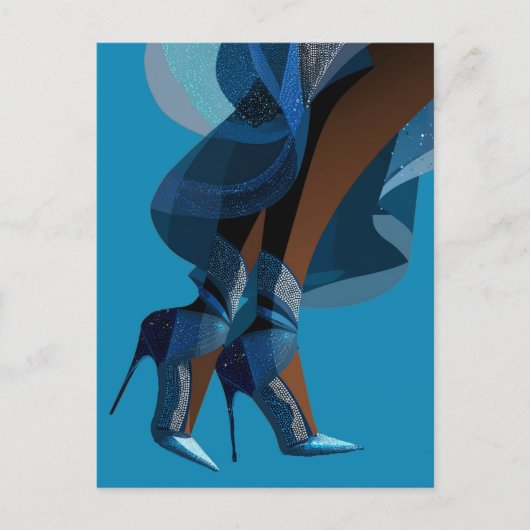 CARTE POSTALE JEU DE CHAUSSURES #1 (Devant)