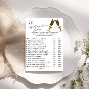Carte Postale jeu de chaussures mariage, jeu de chaussures nupti
