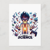 Carte Postale Jeu de concoction chimique activé, thème scientifi (Devant)