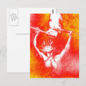 Carte Postale Jeu de feu (Devant / Derrière)