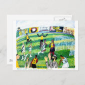 Carte Postale Jeu de football (Devant / Derrière)
