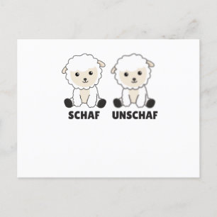 Carte Postale JEU DE PLATEAU Sheep Unison POUR TÊTE DE PHOTO