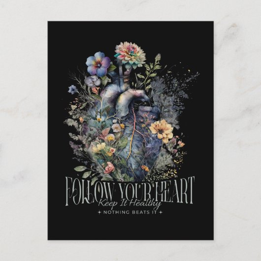 Carte Postale Jeu de santé cardiaque (Devant)