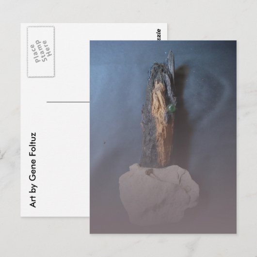 Carte Postale Jeu de sculpture (Devant / Derrière)