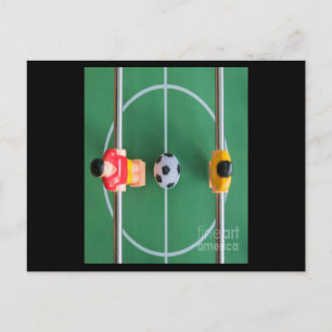 Carte Postale Jeu de table de football