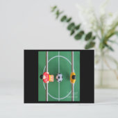 Carte Postale Jeu de table de football (Debout devant)