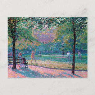 Carte Postale Jeu de tennis