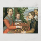 Carte Postale Jeu d'échecs, 1555 (Devant)