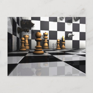 Carte Postale Jeu d'échecs King