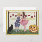 Carte Postale Jeu d'Halloween Snap vintage (Devant / Derrière)