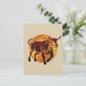 Carte Postale Jeu du signe zodiaque Taurus (Debout devant)