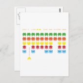 Carte Postale Jeu Retro (Devant / Derrière)