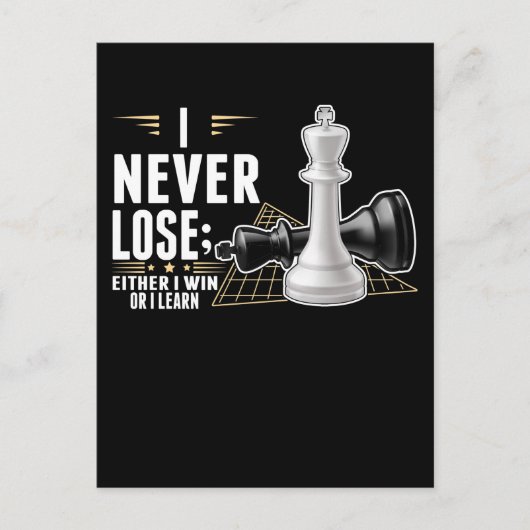 Carte Postale Jeu Smart Chess Player Intelligent Board (Devant)