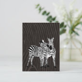 Carte Postale Jeu Zebra (Debout devant)
