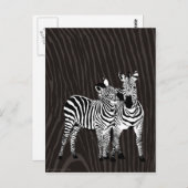 Carte Postale Jeu Zebra (Devant / Derrière)