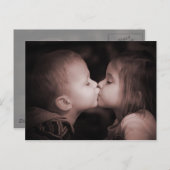 Carte Postale Jeune amour (Devant / Derrière)