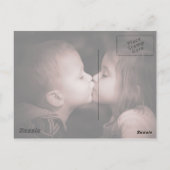 Carte Postale Jeune amour (Dos)