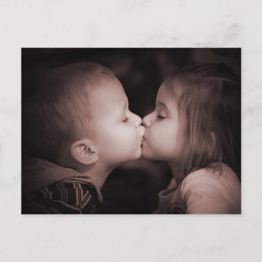 Carte Postale Jeune amour (Devant)