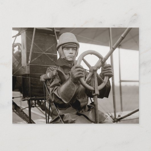 Carte Postale Jeune aviateur, 1912 (Devant)