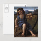 Carte Postale 'Jeune Bacchus' (Devant / Derrière)