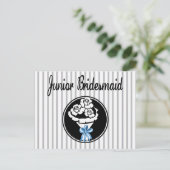 Carte Postale Jeune Bridesmaid (Debout devant)