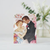 Carte Postale Jeune couple en tenue formelle (Debout devant)