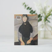Carte Postale Jeune femme du peuple (Debout devant)