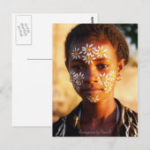 Carte Postale Jeune femme Nosibéenne (Devant / Derrière)