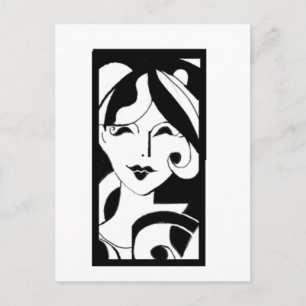 Carte Postale Jeune fille