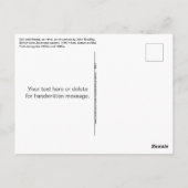 Carte Postale Jeune fille avec chaton Art populaire américain vi (Dos)