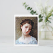 Carte Postale Jeune fille, Bouguereau (Debout devant)