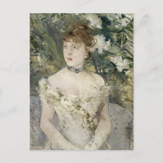 Carte Postale Jeune fille dans une balle | Berthe Morisot (Devant)